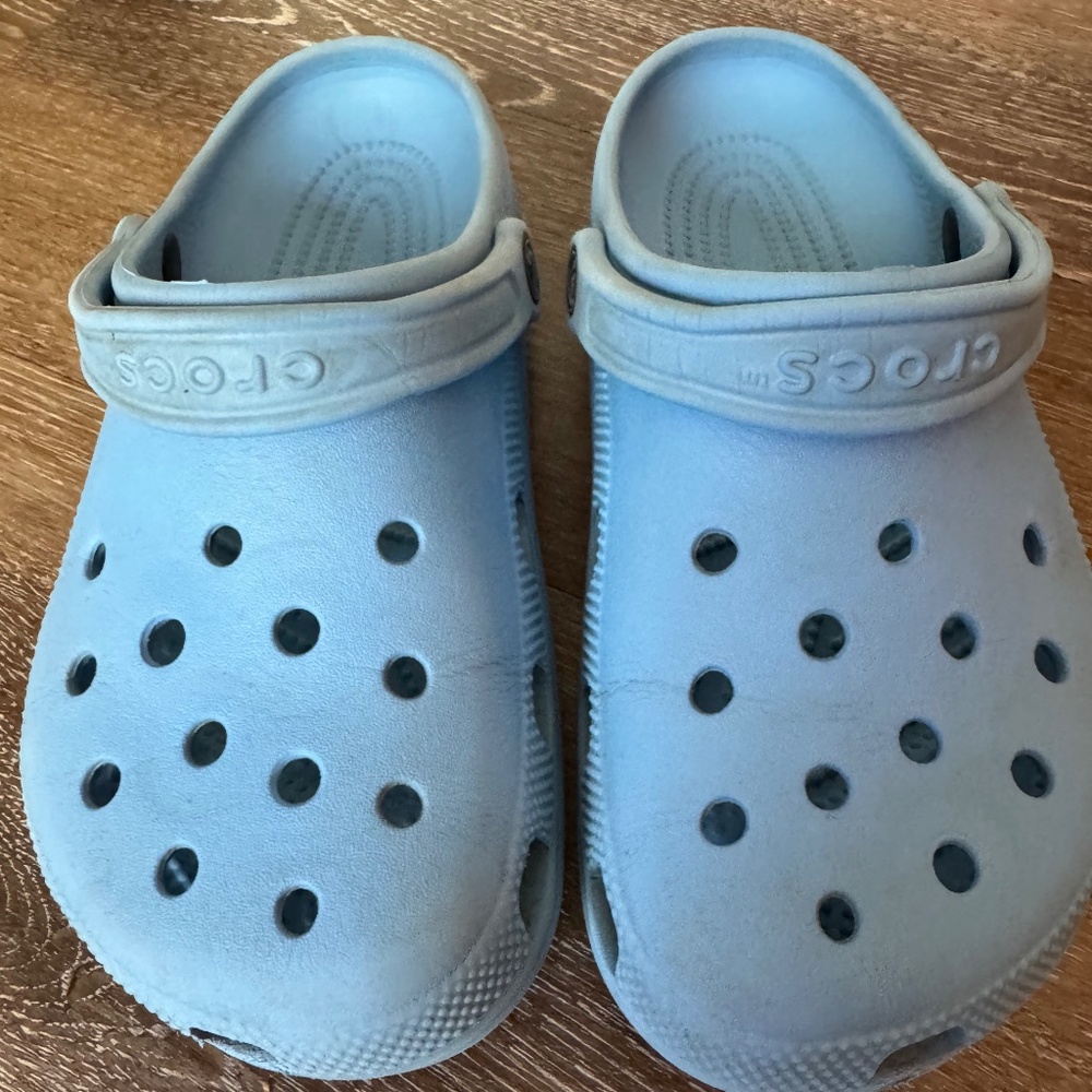 Light Blue Crocs